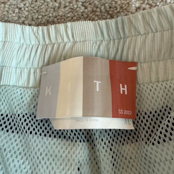 Kith Men’s Athletic Shorts - Cream, Pink, Blue, Gold - Picture 4 of 6